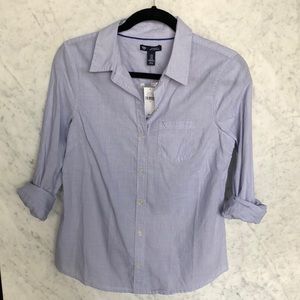 Boyfriend fit GAP women’s blouse